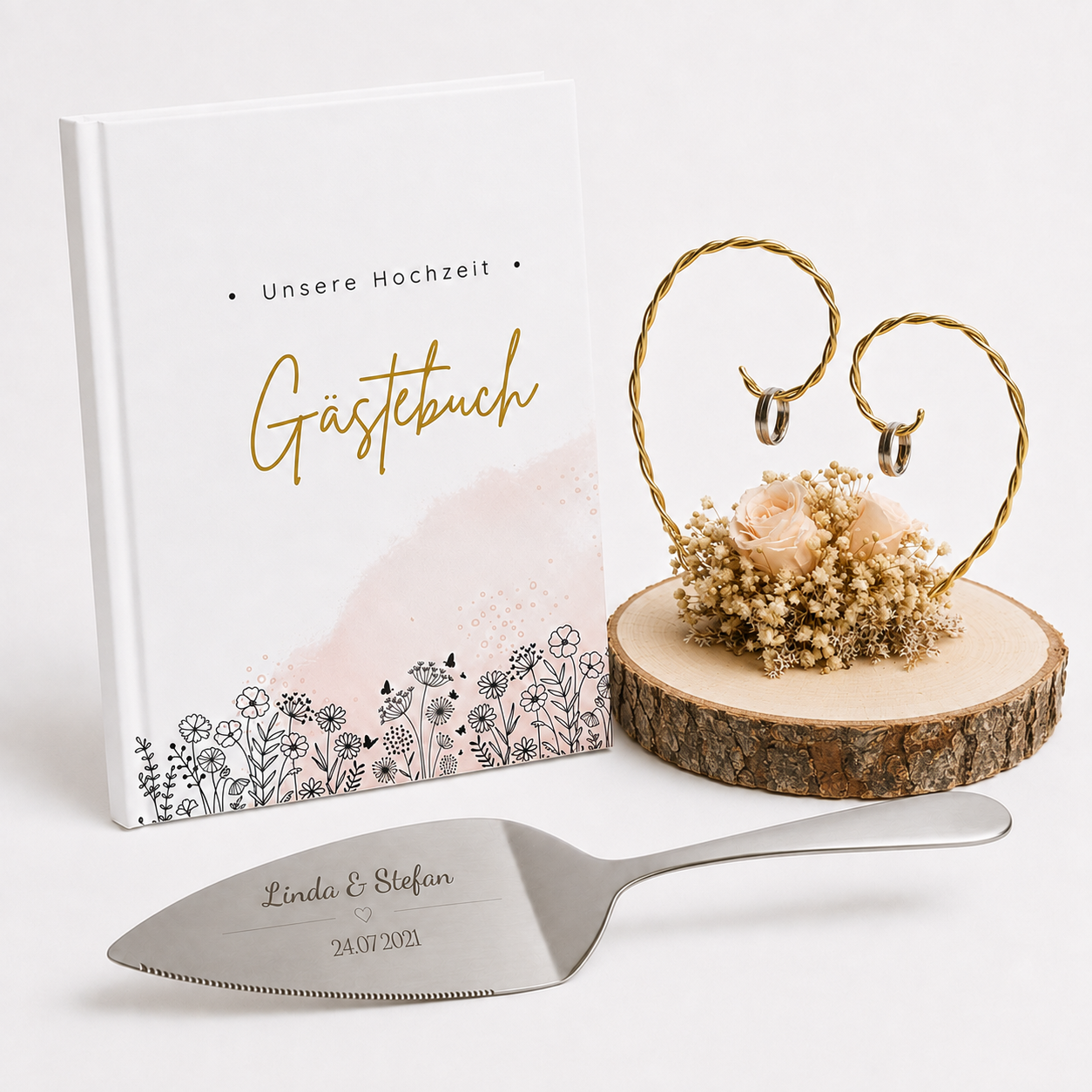 SET Hochzeit | Pfirsichfarben